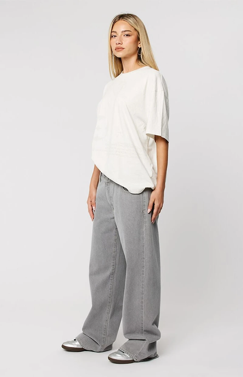 ABRAND 99 Crystal Low Rise Baggy Jeans