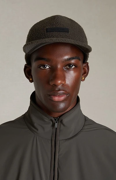 Fear of God ESSENTIALS Ink Polar Fleece Baseball Hat