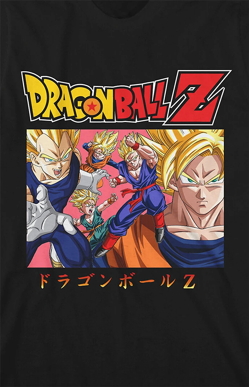 Kids Dragon Ball Z Super Saiyan T-Shirt