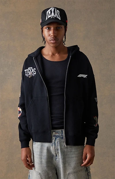 Formula 1 x Pacsun United States Grand Prix 2025 Austin Texas Zip Up Hoodie