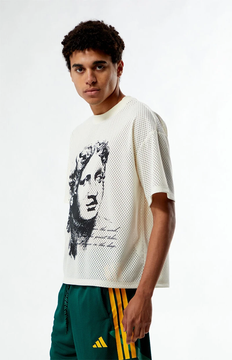Pacsun Stone Mesh Jersey T-Shirt