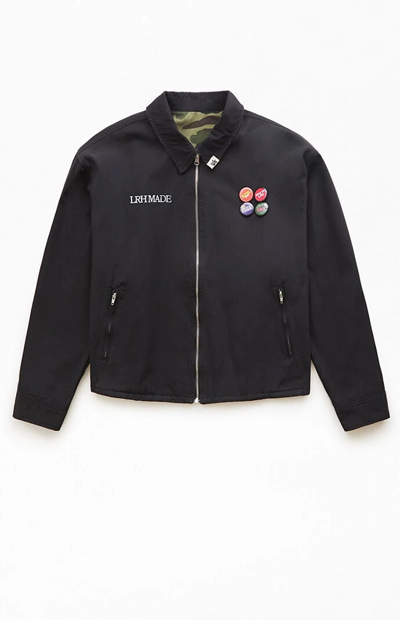 LRH MADE x Pac Artist Network Reversible Camo Zip Jacket