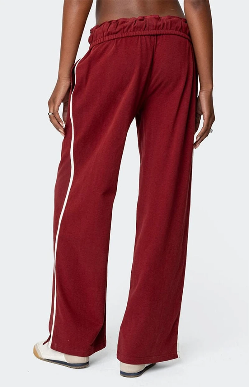 Edikted Chance Fold Over Sweatpants
