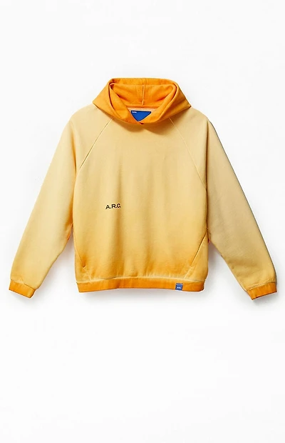 A.R.C. Active Orange Heavyweight Raglan Oversized Fleece Hoodie