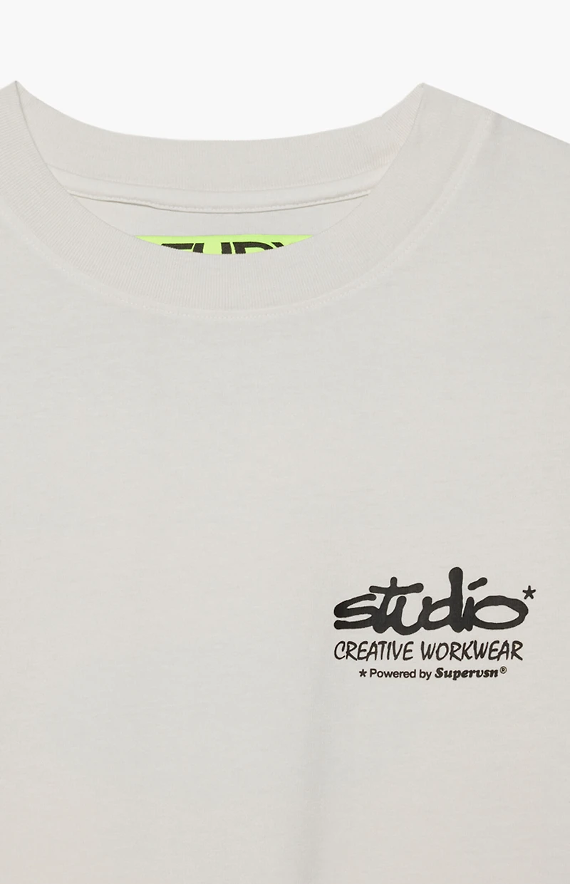 Studio by Supervsn Label Logo T-Shirt
