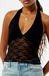 Your Favorite Lace Halter Top