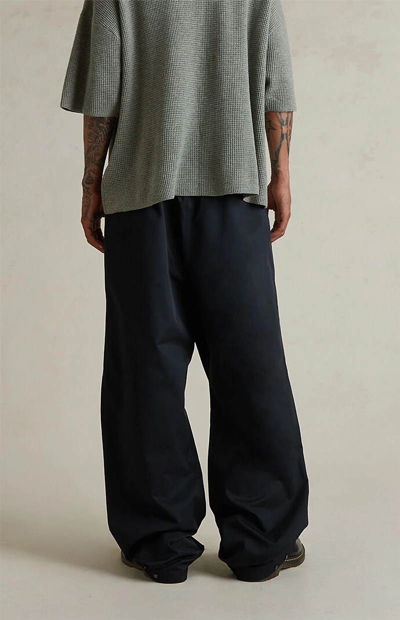Fear of God ESSENTIALS Jet Black Poly Twill Work Pants