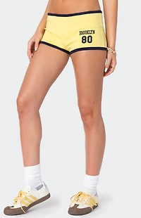 Edikted Brooklyn Baby Contrast Shorts