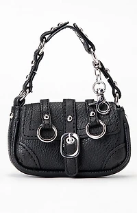 Pacsun Faux Leather Mini Buckle Bag