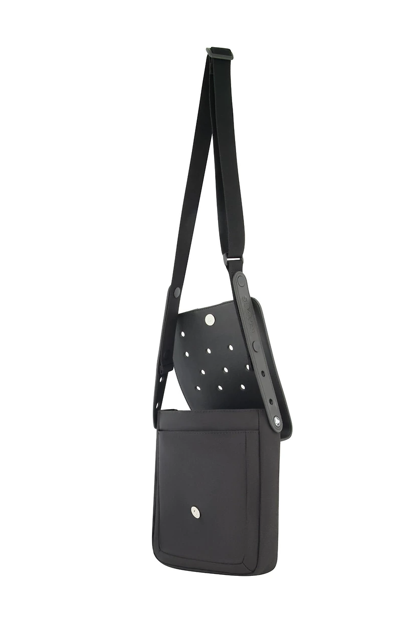 Crocs Black Classic Crossbody Bag