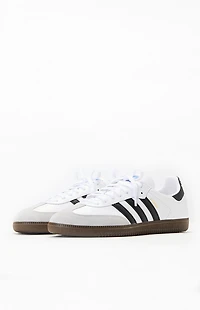 adidas White & Black Samba OG Shoes