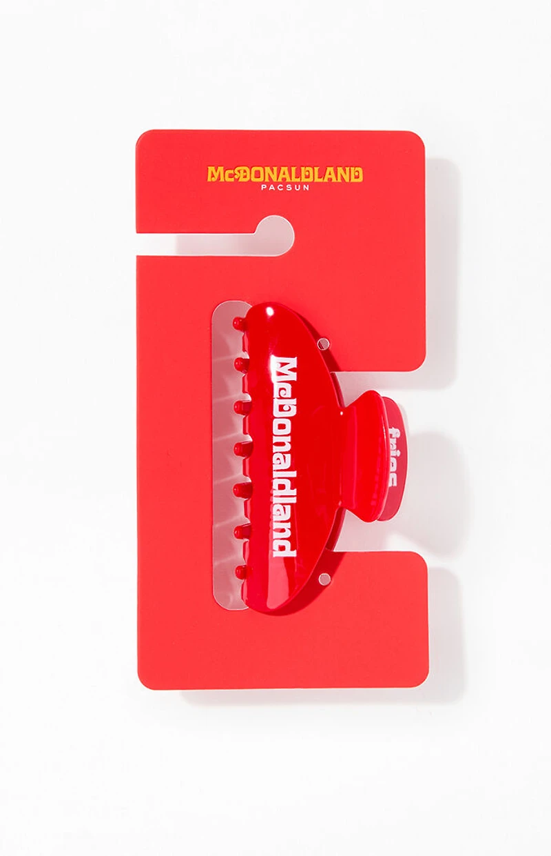 McDonaldland Logo Hair Claw Clip