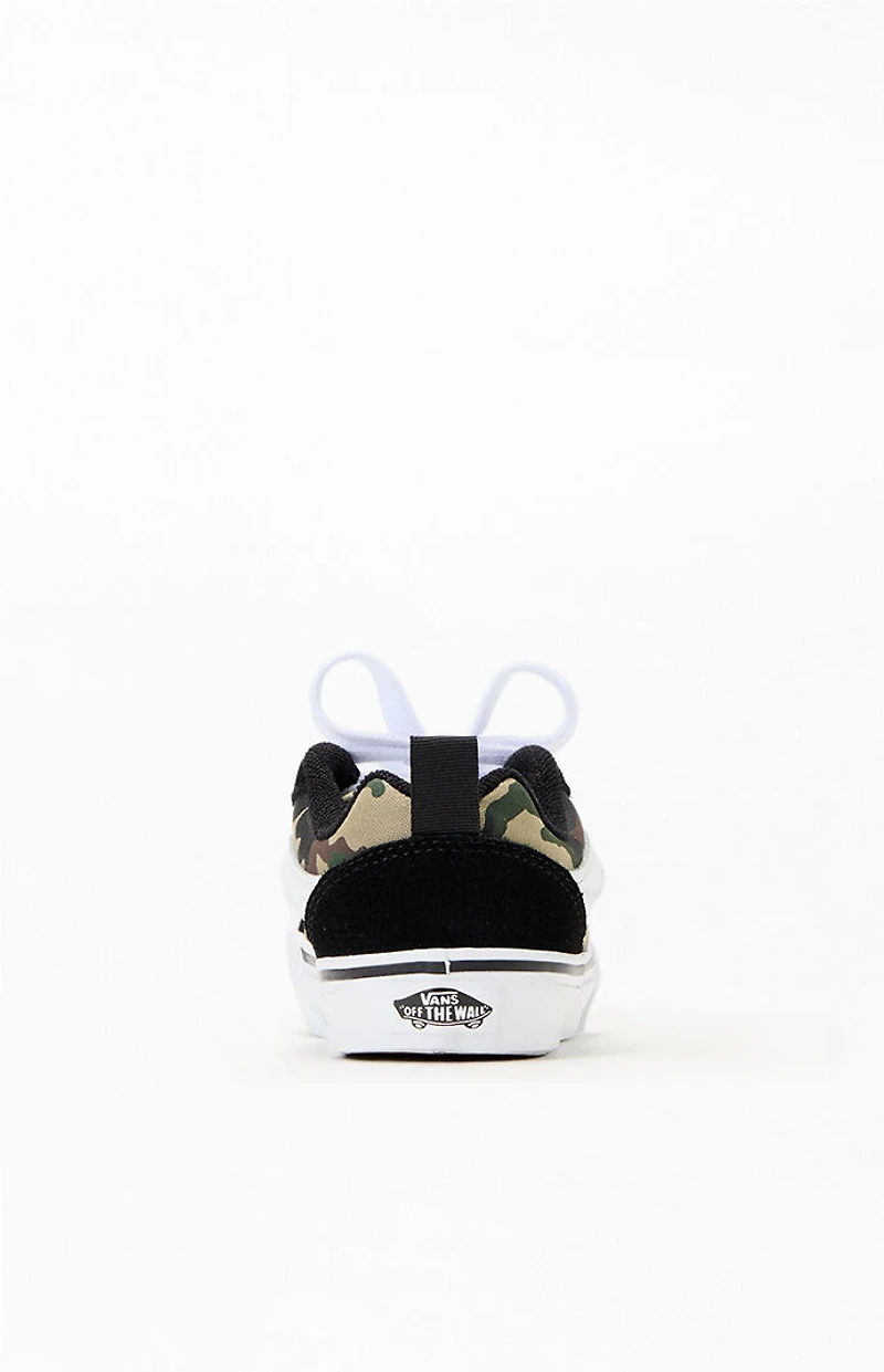 Vans Kids Black & Camo Knu Skool Shoes