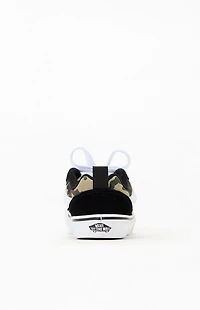 Vans Kids Black & Camo Knu Skool Shoes