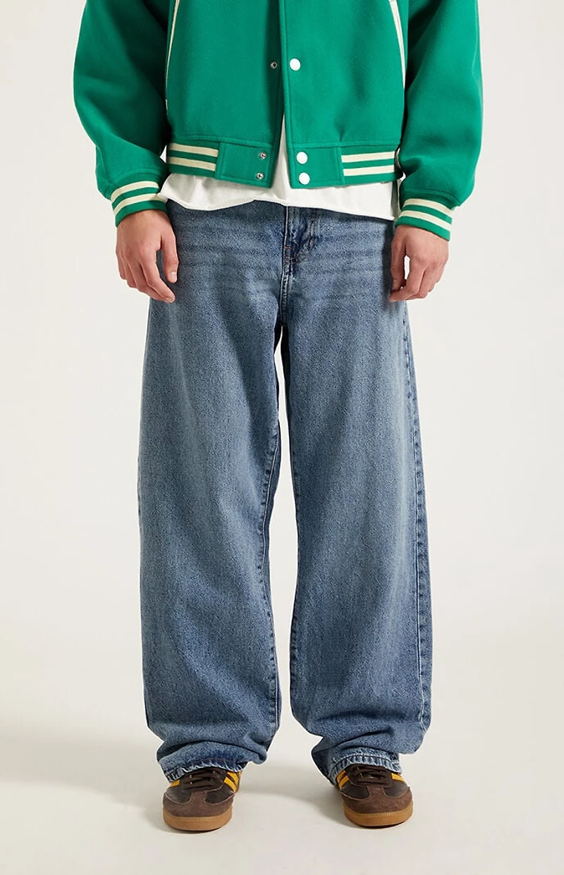 Pacsun Dylan Baggy Jeans Medium Blue