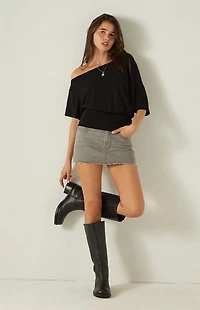 Your Favorite Stacy Cinched Waist Short Sleeve Top