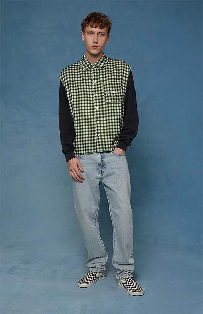 Pacsun Cade Straight Jeans Light Indigo