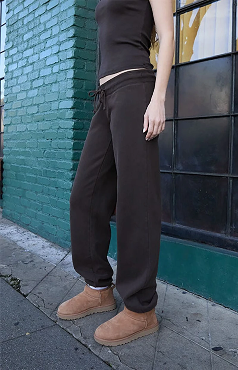 John Galt Brown Hilary Yoga Sweatpants