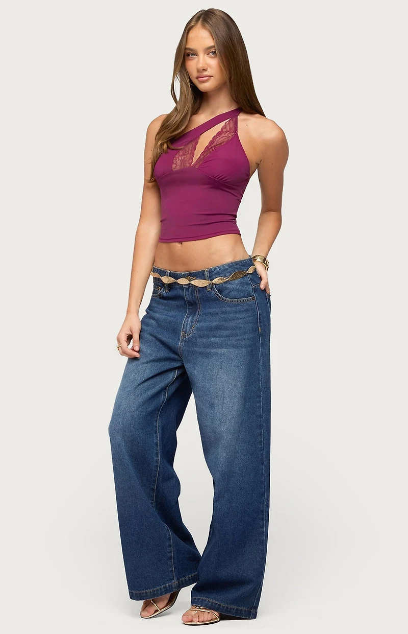 Edikted Nichol Low Rise Baggy Jeans