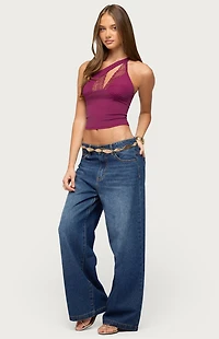 Edikted Nichol Low Rise Baggy Jeans