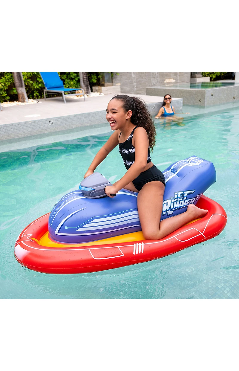 Pool Candy Jet Runner 2.0 12V Motorized Inflatable Ride-On Watercraft