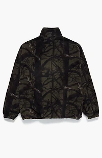 Studio by Supervsn Camo Fleece Half-Zip Pullover Sweatshirt
