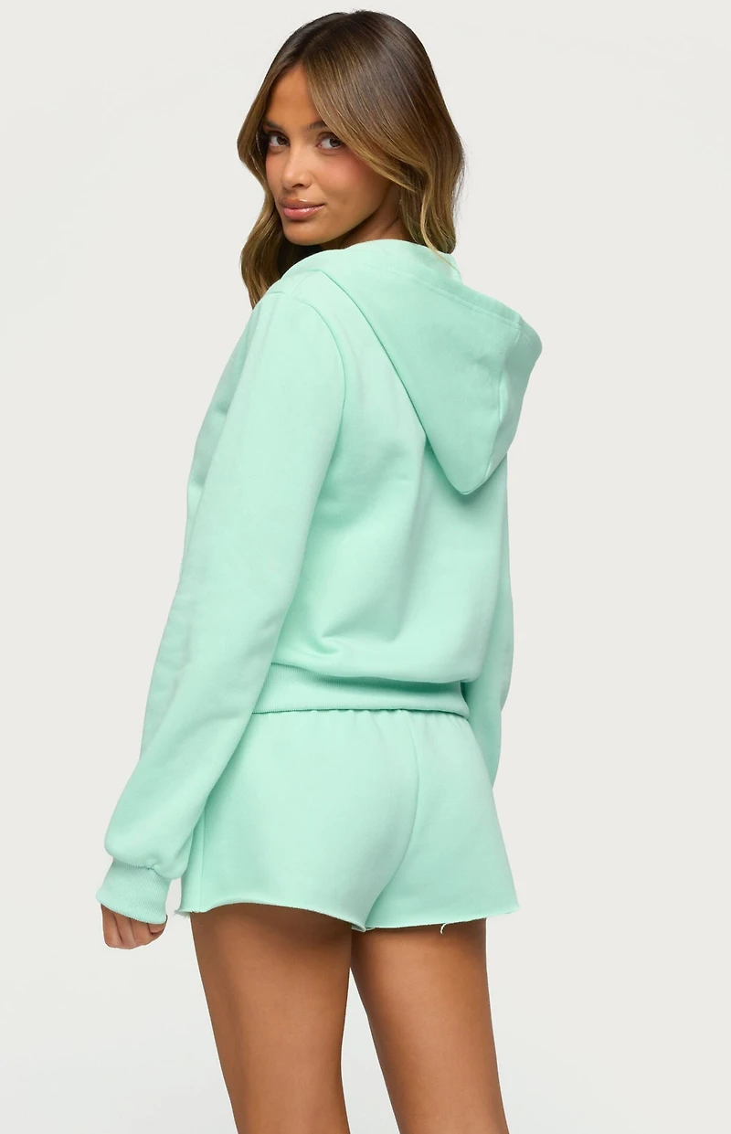 Edikted Lynette Zip Up Hoodie