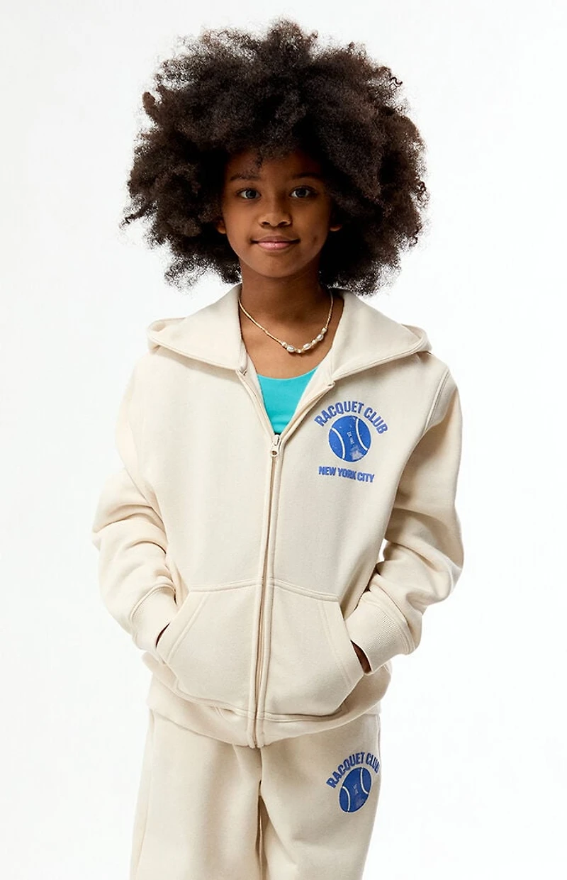 Pacsun Kids Racquet Club Full Zip Hoodie