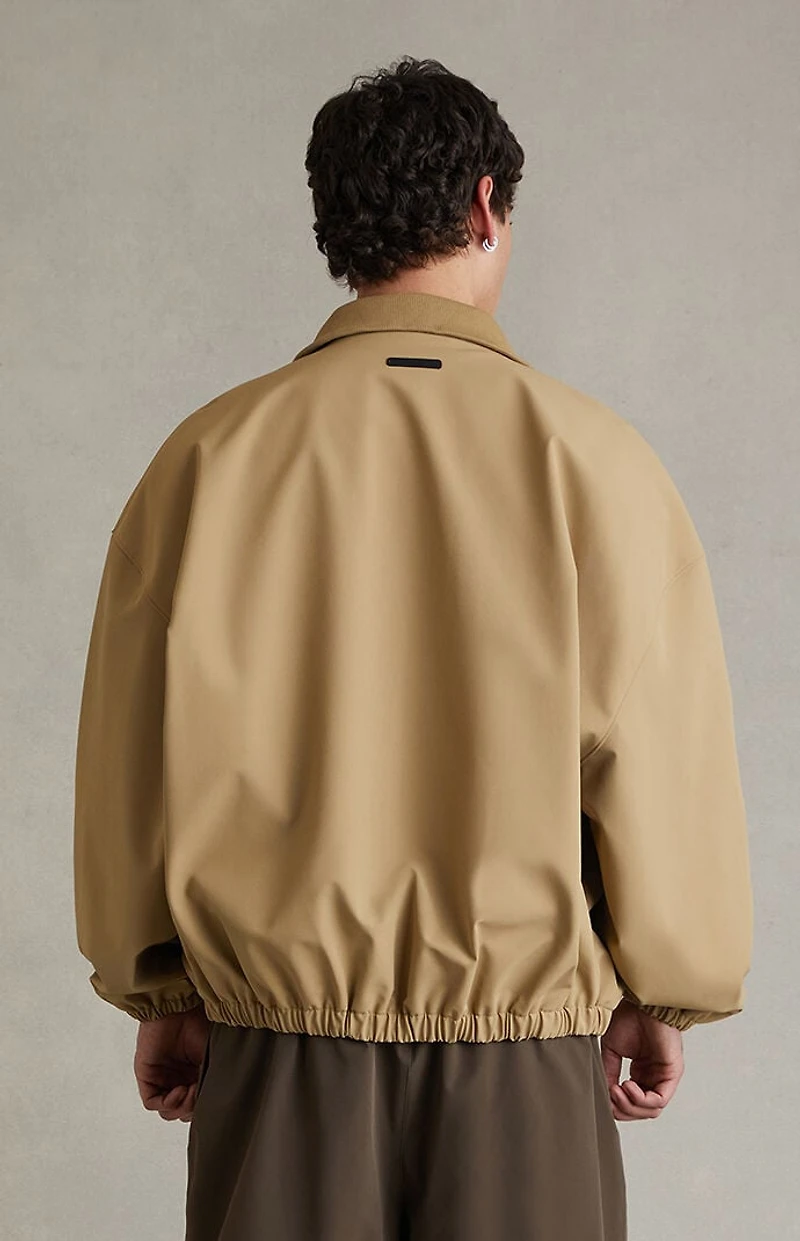 Fear of God ESSENTIALS Dune Signature Full Zip Track Jacket