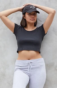 John Galt Black Zelly Basic T-Shirt