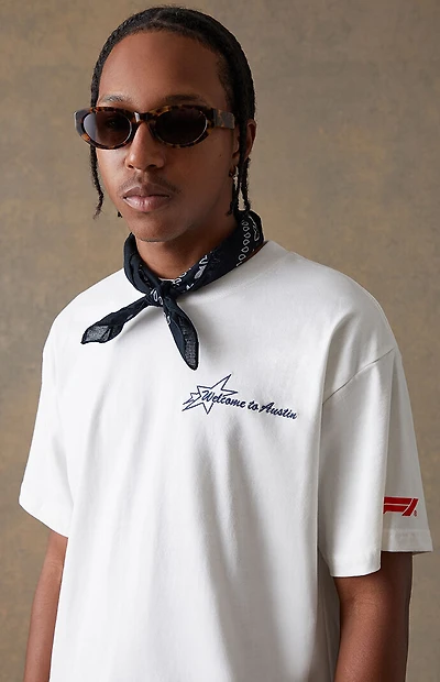 Formula 1 x Pacsun United States Grand Prix 2025 Welcome To Austin T-Shirt