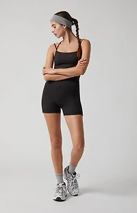 PAC 1980 WHISPER Active Cross Back Short Romper