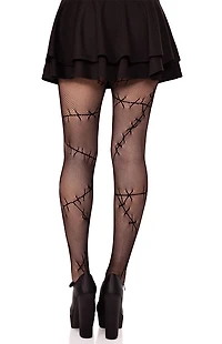 Leg Avenue Stitched Up Net Tights