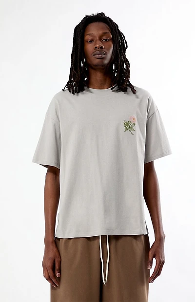 Pacsun Rose Embroidered T-Shirt