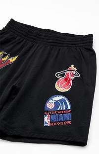Mitchell & Ness NBA All-Star 1990 Miami Heat Basketball Shorts