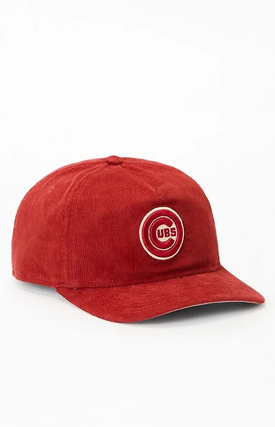 New Era Chicago Cubs Corduroy Golfer Nostalgic Snapback Hat