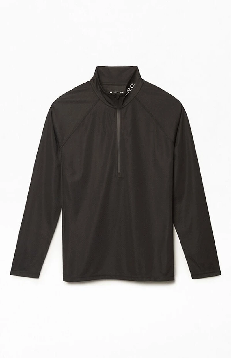 A.R.C. Active Black Performance Mid Layer Long Sleeve T-Shirt