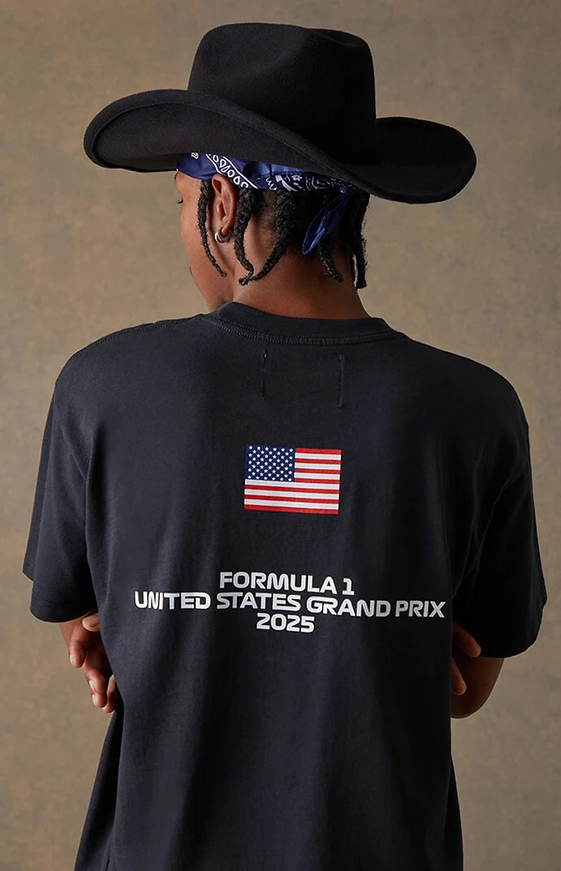Formula 1 x Pacsun United States Grand Prix 2025 Road To Freedom T-Shirt