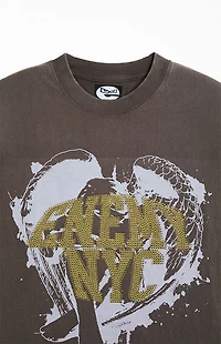 Enemy NYC College Rhinestone T-Shirt