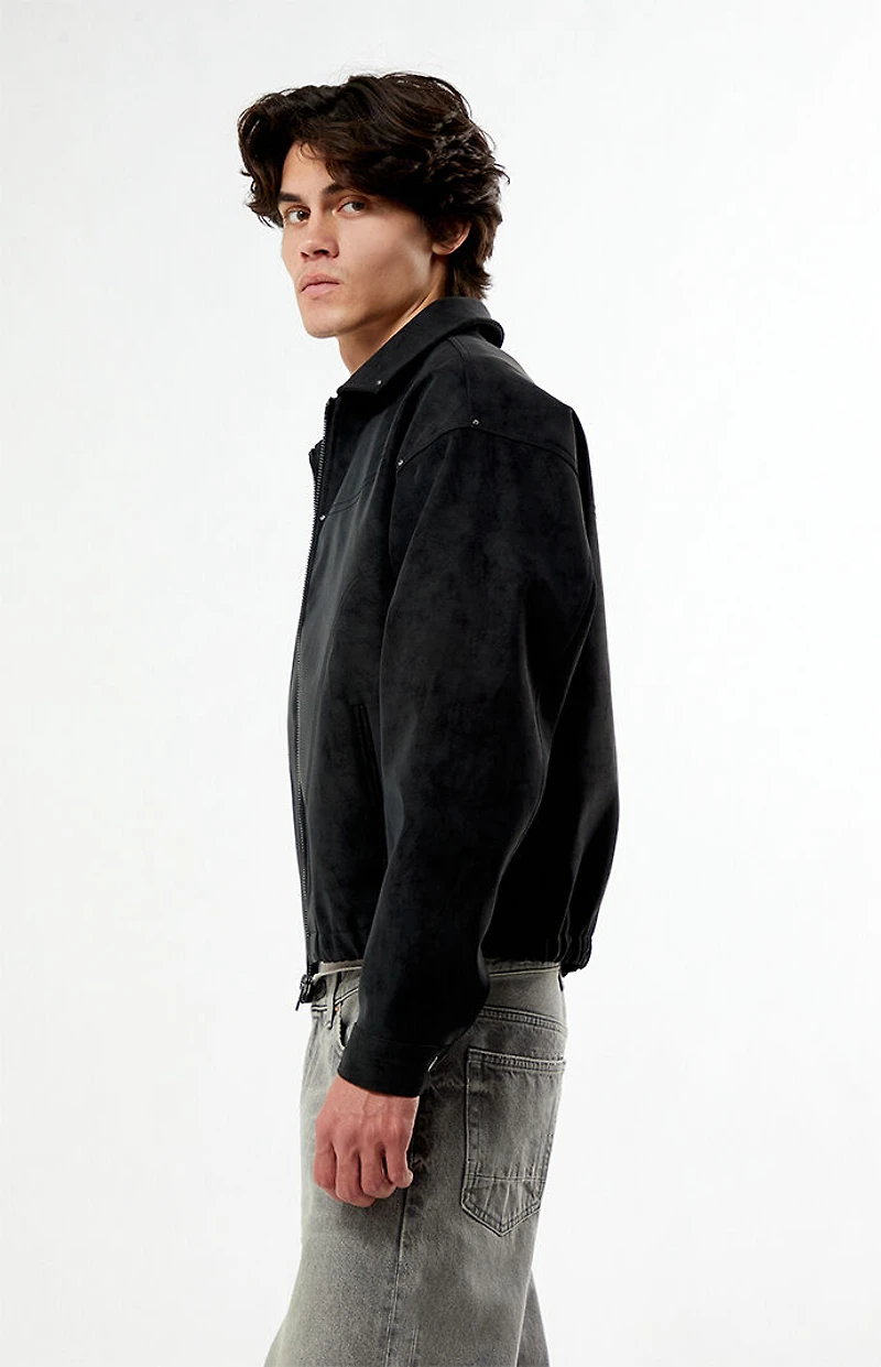 Pacsun Alex Studded Faux Leather Jacket