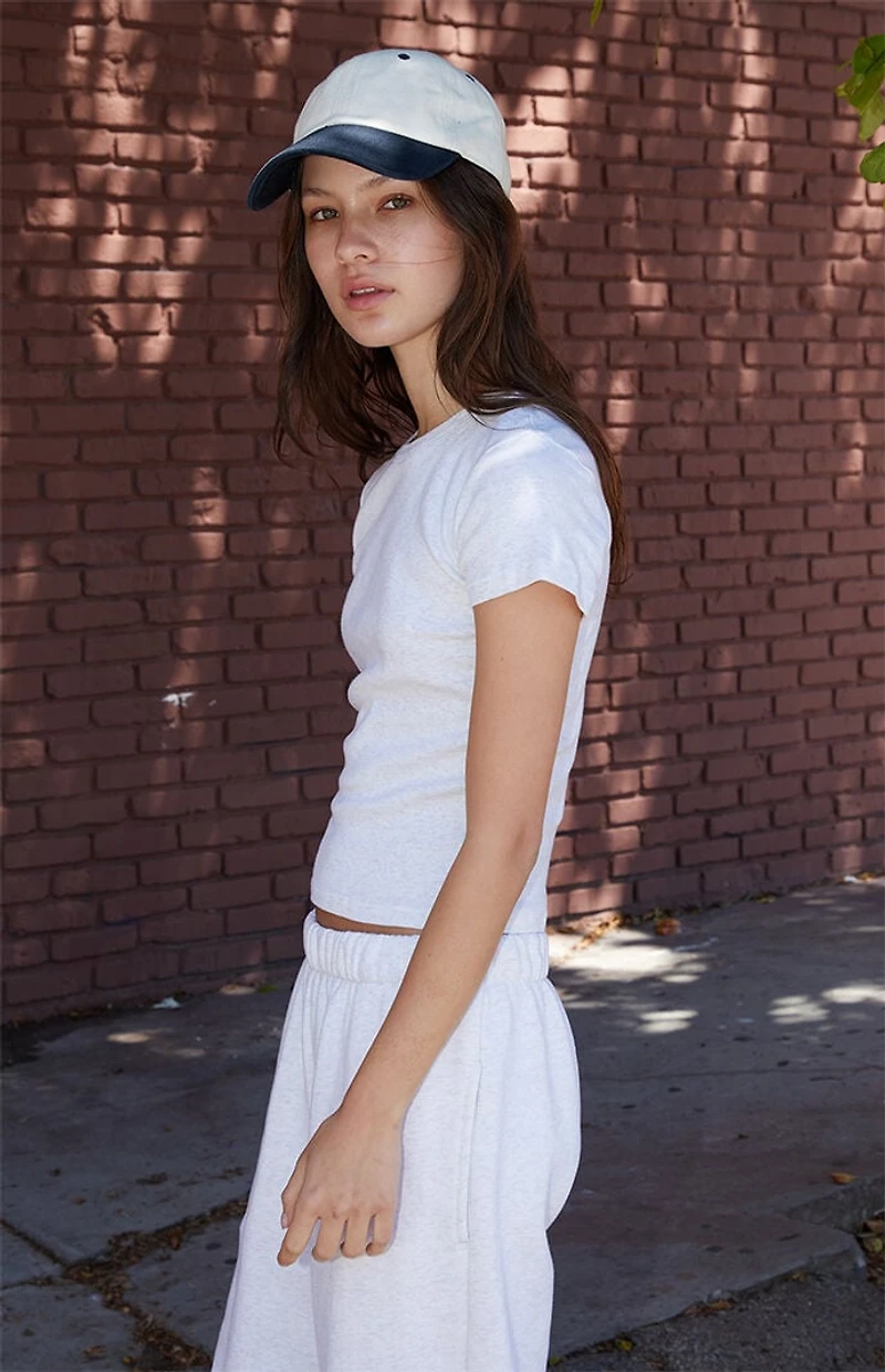 John Galt Heather Grey Emma Short Sleeve T-Shirt