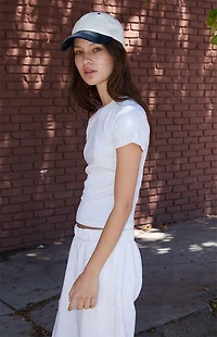 John Galt Heather Grey Emma Short Sleeve T-Shirt