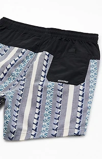 Maui & Sons Dobby Fin 6" Swim Trunks