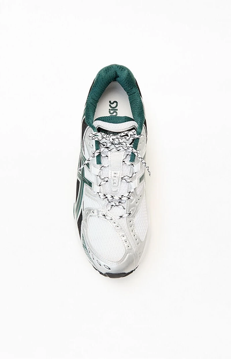 ASICS White & Green Gel Nimbus 10.1 Shoes