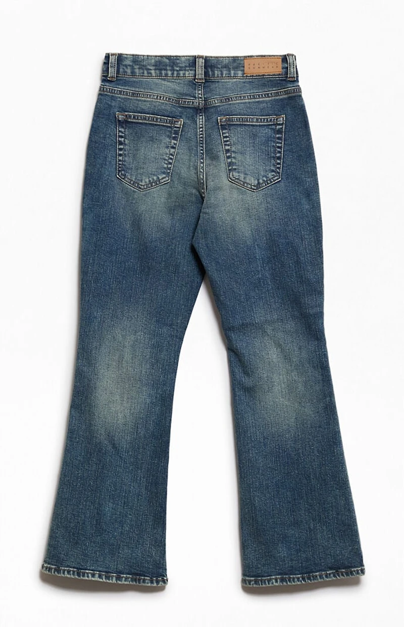 Pacsun Kids Flare Jeans Stretch Medium Blue