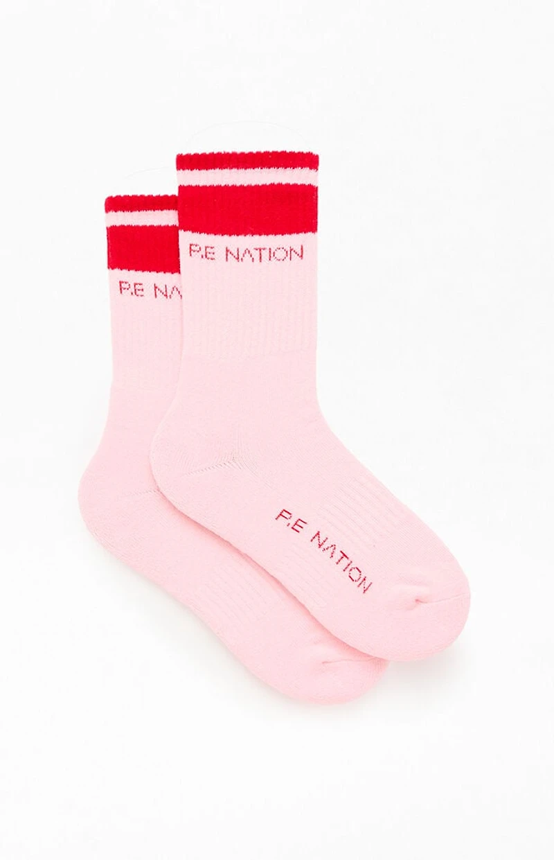 PE NATION Homage Crew Socks