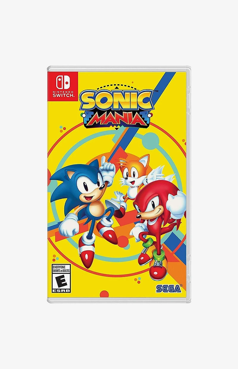 Sonic Mania Nintendo Switch Video Game
