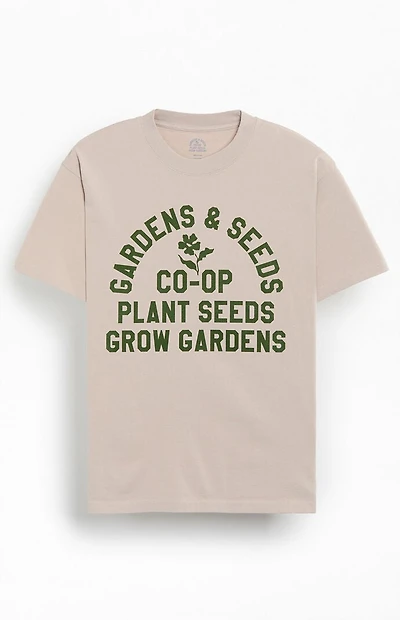 GARDENS & SEEDS Co-Op Statement T-Shirt