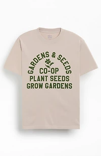 GARDENS & SEEDS Co-Op Statement T-Shirt
