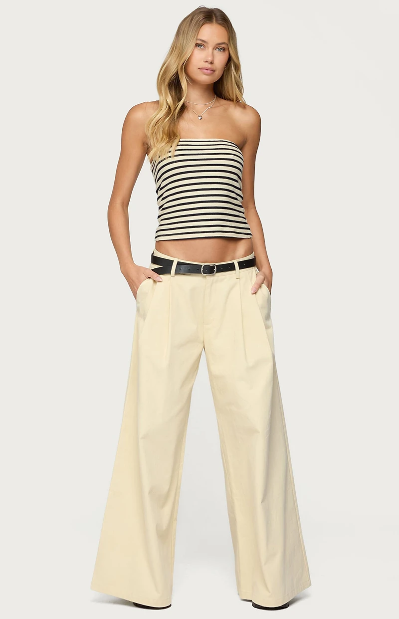 Edikted Odora Striped Tube Top
